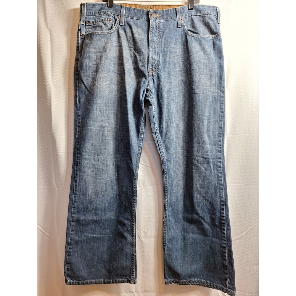 LEVI Strauss Signature Low Boot Jean Sz 40 Blue Copper Riveted Strength Western - Picture 1 of 7